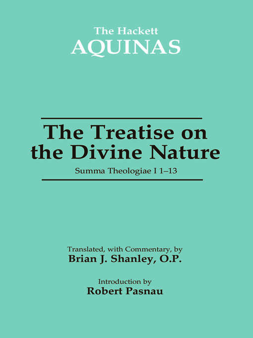Cover image for The Treatise on the Divine Nature